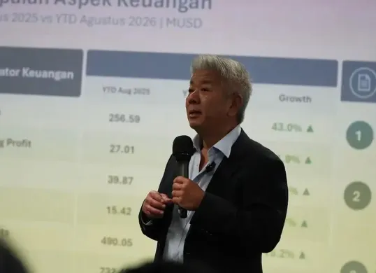 Thomas Sugiarto Oentoro resmi ditetapkan sebagai Direktur Utama Garuda Indonesia melalui RUPSLB pada Kamis, 8 Oktober 2026. (Sumber: Instagram/@thomas.oentoro)