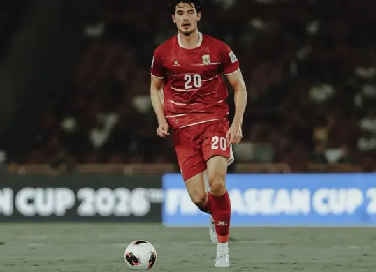 Elkan Baggott dan sejumlah pemain Timnas Indonesia masuk dalam daftar pemain yang mengalami kenaikan nilai pasar setelah FIFA ASEAN Cup 2026. (Sumber: Instagram/@elkanbaggot)