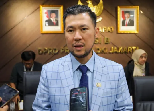 Ketua Pansus Tata Kelola Perparkiran DPRD DKI Jakarta, Jupiter. (Sumber: ddjp)