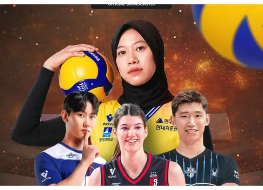 Jadwal KOVO Cup 2026 yang diikuti Megawati bersama Hillstate berlangsung pada 11–18 Oktober. (Sumber: X/@visionplusid)