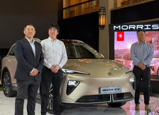 MG MGS6 EV resmi diluncurkan, SUV premium ini dibekali kapasitas baterai 77 kWh. (Sumber: Poskota/Aldi Harlanda Irawan)