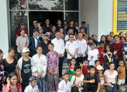 Perkumpulan Wayoli Kanaan meminta kepastian hukum penerbitan sertifikat tanah bagi warga eks pengungsi Wayoli di KAPET Kanaan, Kabupaten Minahasa, Sulawesi Utara. (Sumber: Perkumpulan Wayoli Kanaan)