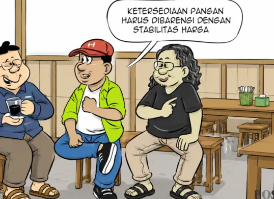 Ilustrasi Obrolan Warteg, Sabtu, 17 Oktober 2026. (Sumber: Poskota/Arif Setiadi)