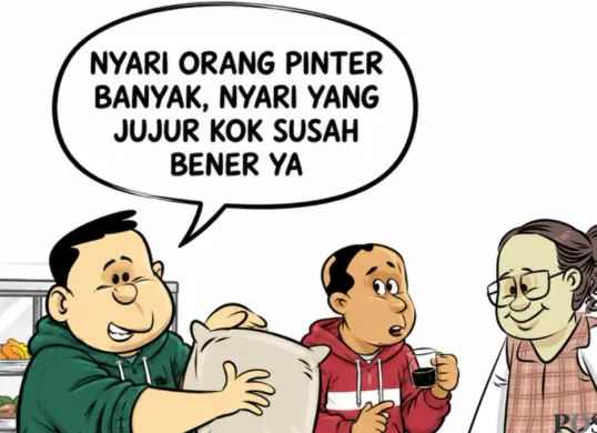Ilustrasi Obrolan Warteg, Senin, 19 Oktober 2026. (Sumber: Poskota/Arif Setiadi)