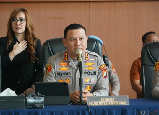 Kapolres Metro Jakarta Pusat, Kombes Pol Reynold E.P. Hutagalung dilaporkan terkait polemik penghentian penanganan perkara dugaan pencurian. (Sumber: Polres Metro Jakarta Pusat)