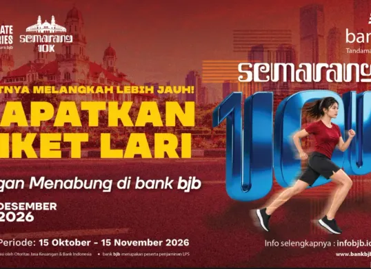 promo Semarang 10K 2026 bank bjb. (Sumber: Istimewa)