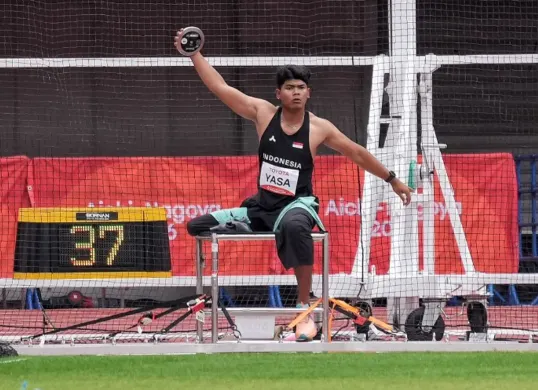 Indonesia melesat ke delapan besar klasemen Asian Para Games 2026 usai emas I Kadek Dwi Purwana Yasa dan Muhammad Fadli Imammuddin. (Sumber: Dok.Kemenpora)