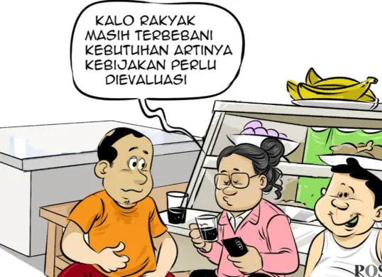Ilustrasi Obrolan Warteg, Selasa, 20 Oktober 2026. (Sumber: Poskota/ Arif Setiadi)