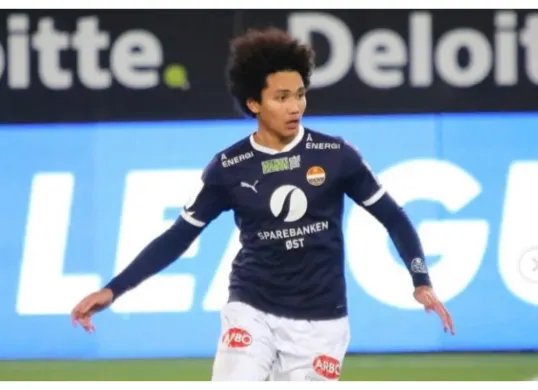 Samuel Agung Marcello Silalahi, gelandang muda berdarah Batak yang berkarier di kompetisi sepak bola Norwegia. (Sumber: Instagram/@pemainketurunan.id)