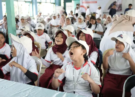 Program BISA PandAI Numerasi yang diinisiasi TelkomGroup untuk memperkuat kompetensi pendidik dalam mengembangkan pembelajaran numerasi dan STEM. (Sumber: Dok. Telkom)