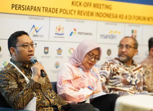 Trade Policy Review Indonesia kedelapan di WTO di ICE BSD, Kabupaten Tangerang, Banten, Kamis, 15 Oktober 2026. (Sumber: Dok. Istimewa)