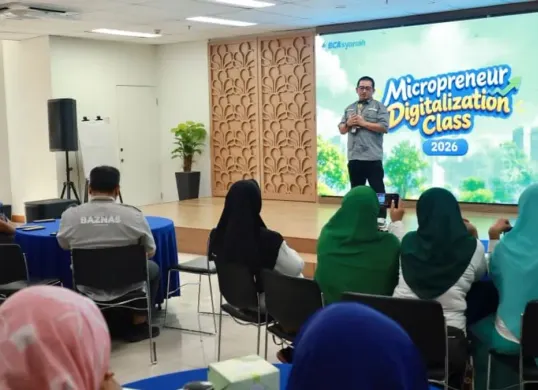 Program Mustahik Micropreneur Digitalization Class 2026 di Jakarta, Rabu, 21 Oktober 2026. (Sumber: Dok. Baznas)