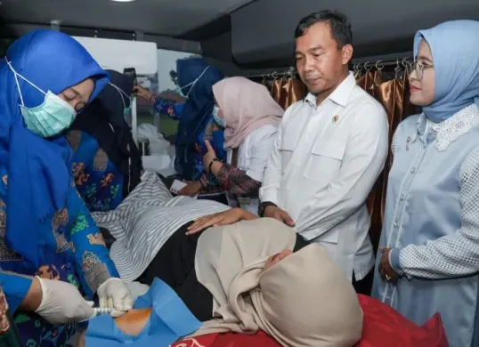 Program Keluarga Berencana Pascapersalinan (KBPP) yang digagas Kemendukbangga/BKKBN. (Sumber: Dok. Istimewa)