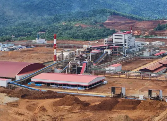 Kawasan industri Nikel PT CNI di Kolaka, Sulawesi Tenggara. (Sumber: Istimewa)