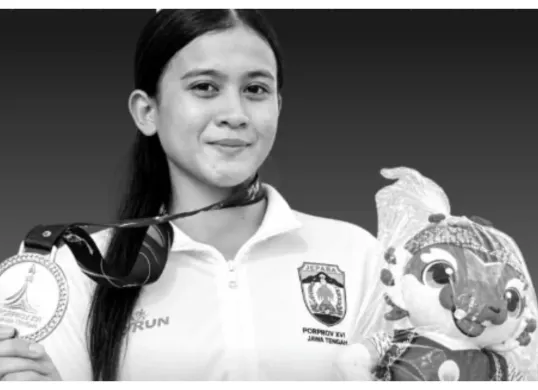 Atlet Jepara Syabilla Rizkia Putri Raharja meninggal saat lomba selam laut Porprov Jateng 2026. (Sumber: Instagram/@pemkabjepara)