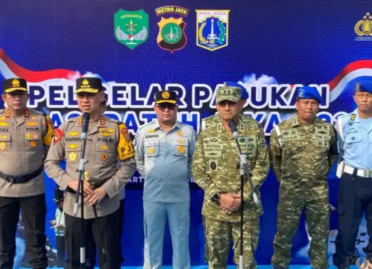 Polda Metro Jaya mengerahkan 2.938 personel gabungan dalam Operasi Patuh Jaya 2026 yang berlangsung selama 14 hari, mulai 26 Oktober hingga 8 November 2026. (Sumber: Poskota/ Ali Mansur)