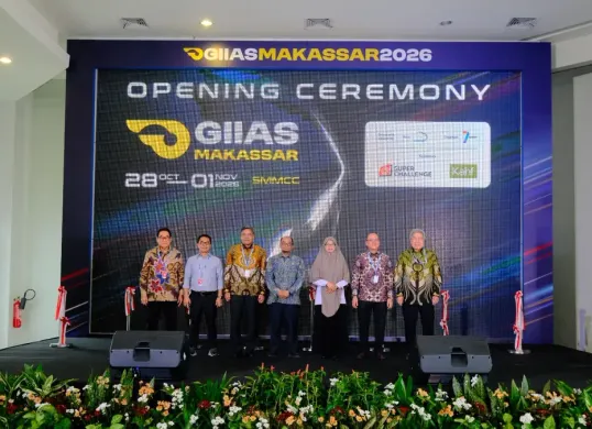 GIIAS Makassar 2026 resmi dibuka di Summarecon Mutiara Makassar Convention Center, Rabu, 28 Oktober 2026. (Sumber: Dok. Istimewa)