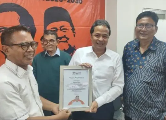 Direktur Utama Bank Jakarta, Agus H. Widodo seusai diskusi bersama Liga Pro Jakarta di Gedung Gondangdia Lama 25, Cikini, Jakarta Pusat, Kamis, 29 Oktober 2026. (Sumber: Dok. Istimewa)