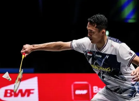 Jadwal perempat final Hylo Open 2026 hari ini menghadirkan empat wakil Merah Putih, salah satunya Jonatan Christie. (Sumber: Instagram/@jonatanchristieofficial)