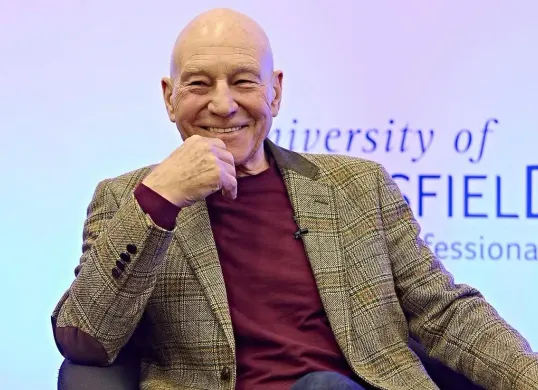 Bintang Star Trek, Patrick Stewart, meninggal di usia 86 tahun. (Sumber: Instagram/@sirpatstew)