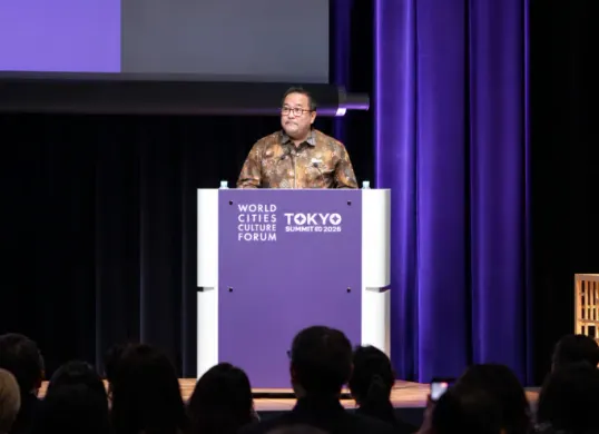 Wakil Gubernur DKI Jakarta, Rano Karno di WITH Harajuku Hall, Tokyo, Jepang, Jumat, 30 Oktober 2026. (Sumber: Pemprov DKI Jakarta)