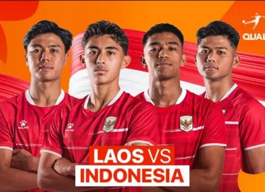 Link live streaming Timnas Indonesia U-20 vs Laos di Kualifikasi Piala Asia U-20 2027 malam hari ini, Kamis, 3 September 2026. (Sumber: Vidio)