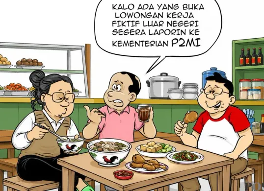 Obrolan warteg edisi hari ini, Kamis, 3 September 2026. (Sumber: Poskota/Arif Setiadi)