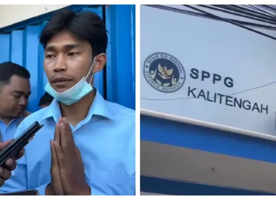Kepala SPPG Kalitengah, Rafli Ridho turut disorot usai dugaan keracunan setelah konsumsi menu Makan Bergizi Gratis (MBG) di Kabupaten Sidoarjo, Jawa Timur. (Sumber: X/@ejaaipongg)