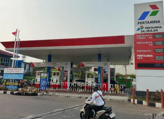 SPBU Pertamina di Cirendeu, Tangerang Selatan, Jumat, 4 September 2026. (Sumber: Poskota/Ali Mansur)