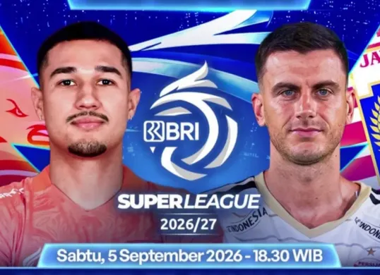 Nonton Borneo FC vs Persija Jakarta hari ini di Super League 2026/2027 bisa dari channel TV Indosiar. (Sumber: Instagram/@sports.indosiar)