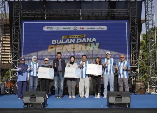 Bulan Dana Pensiun Tahun 2026 di Lapangan Saparua, Jalan Ambon Nomor 11-15, Citarum, Kecamatan Bandung Wetan, Kota Bandung, Jawa Barat, Minggu, 6 September 2026. (Sumber: Dok. bank bjb)