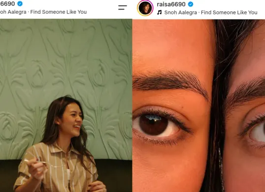 Penyanyi Raisa Andriana hebohkan publik setelah diduga mulai go public hubungan dengan pacar baru. (Sumber: Instagram/@raisa6690)
