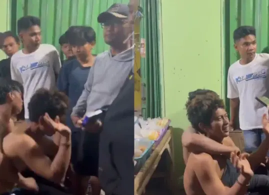 Dua pria diamankan warga di wilayah Serang Baru, Kabupaten Bekasi, Senin, 7 September 2026. (Sumber: Dok. Istimewa)