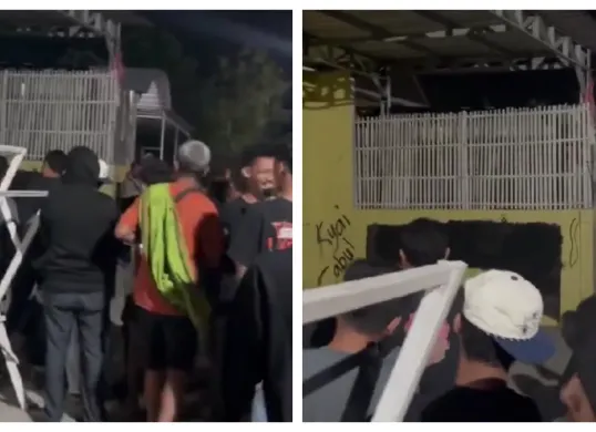 Ponpes Al-Hidayat di Kecamatan Kayen, Kabupaten Pati, menjadi sorotan setelah warga mendatangi lokasi terkait kabar dugaan kekerasan seksual. (Sumber: X/@KangDien_Wae)