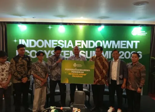Indonesia Endowment Ecosystem Summit 2026 digelar di Hotel Borobudur, Jakarta, Rabu (9/9/2026), mendorong kolaborasi lintas sektor untuk membangun pendanaan sosial berkelanjutan. (Sumber: Istimewa)