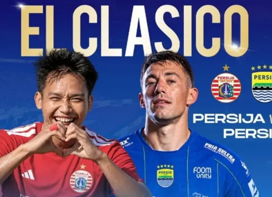 Rekor head to head Persija vs Persib Bandung jelang laga pekan kedua Super League 2026/2027 di SUGBK pada 12 September 2026. (Sumber: Instagram/@quecare)