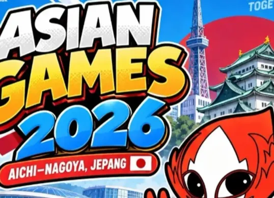 Jadwal siaran langsung Asian Games 2026 di Jepang. (Sumber: Instagram/@tvrikalimantantimur)