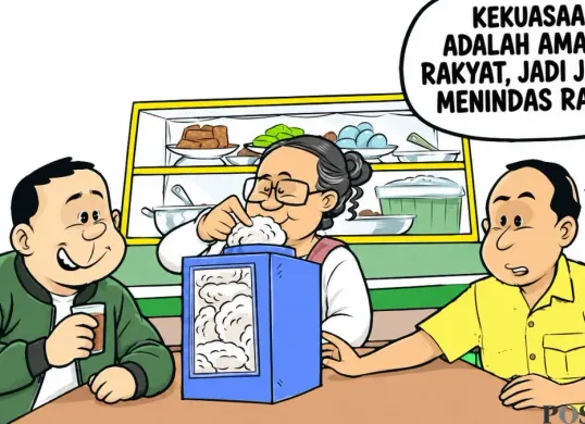 Obrolan warteg edisi hari ini, Kamis, 10 September 2026. (Sumber: Poskota/Arif Setiadi)