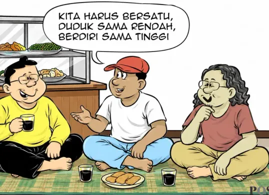Obrolan warteg edisi hari ini, Senin, 14 September 2026. (Sumber: Poskota/Arif Setiadi)