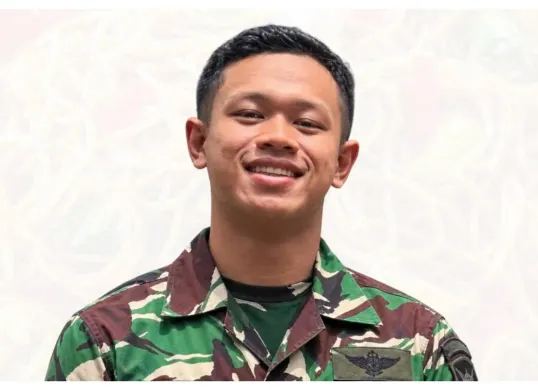 Prajurit TNI AU Serda Ahmad Muzammil Farisa meninggal dunia setelah diduga mengalami penganiayaan oleh sejumlah senior. (Sumber: X/@kitabedah)