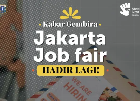 Jakarta Pusat Job Connect 2026 menghadirkan peluang kerja dari 44 perusahaan melalui job fair online dan offline di Jakarta Pusat. (Sumber: Instagram/@dkijakarta)