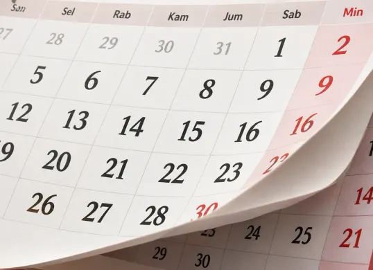 Ilustrasi - Kalender 2027 berisi 18 tanggal merah libur nasional dan 8 cuti bersama. (Sumber: ChatGPT)
