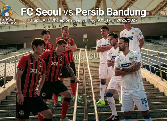 Link live streaming FC Seoul vs Persib Bandung di ACL Two 2026/2027 sore ini. (Sumber: X/@bandungfootball)