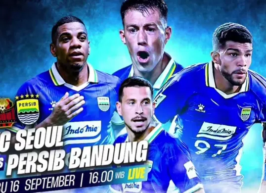 Link live streaming Persib Bandung vs FC Seoul di laga perdana ACL Two 2026/2027 hari ini, Rabu, 16 September 2026. (Sumber: Instagram/@rctisports)
