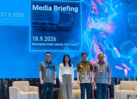 Press conference Automechanika Jakarta 2026. (Sumber: Pos Kota/ Dimas)