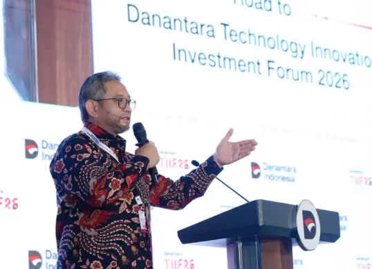 Direktur Strategic Business Development dan Portfolio Telkom Seno Soemadji. (Sumber: Telkom)