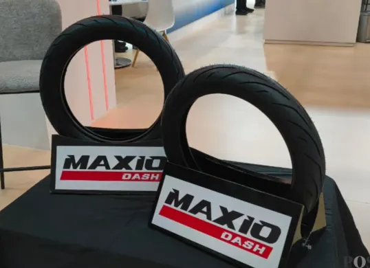 Ban Maxio Dash yang diluncurkan Astra Otoparts di Automechanika 2026. (Sumber: Poskota/Dimas)