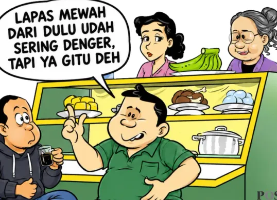 Ilustrasi obrolan warteg, Jumat, 25 September 2026. (Sumber: Poskota/ Arif Setiadi)