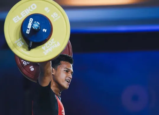 Rizki Juniansyah absen dari kelas 85 kg Asian Games 2026. (Sumber: Instagram/@rjuniansyah_)