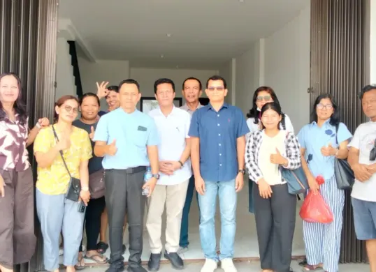 Rumah Doa GKPI Tangerang yang baru di daerah Kota Sutera, Pasar Kemis, Kabupaten Tangerang. (Sumber: Istimewa)